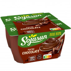 Десерт шоколадний соєвий 4х100г Sojasun