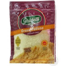 Сир Грано Падано тертий 100г 32% Ghidetti